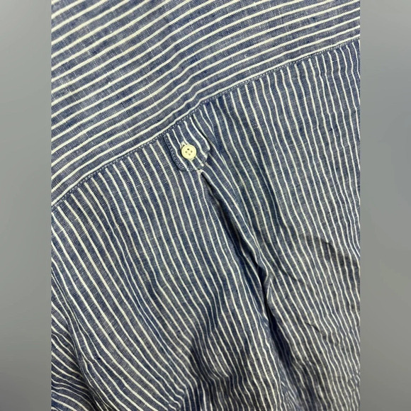 J. Crew • Embroidered V-neck Tunic in Stripe - Picture 10 of 10